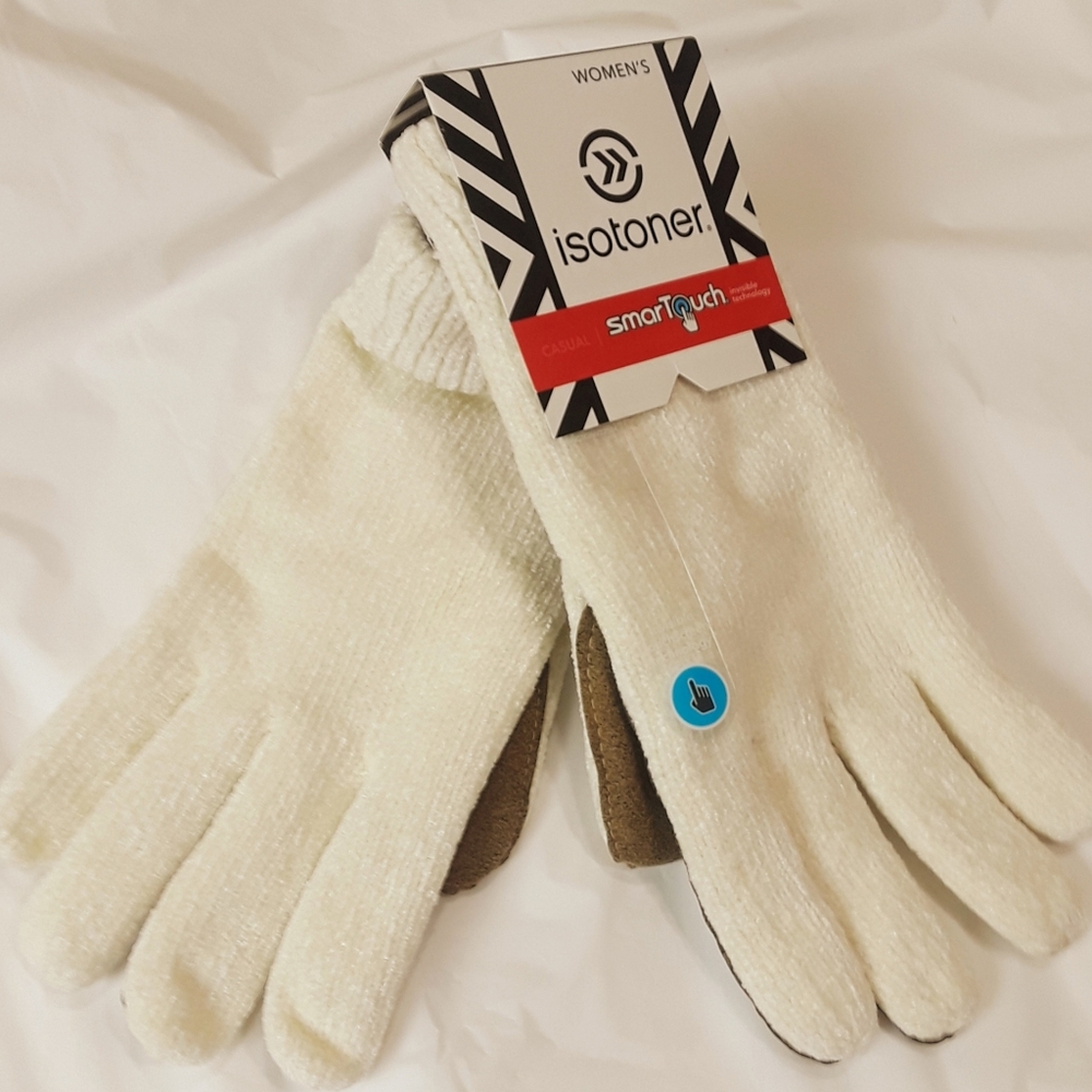 Isotoner Two Tone Ivory OSFM